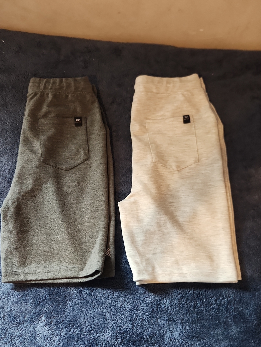 Kenneth Cole Kids Sweatpants - Dark Gray & Light Heather Gray